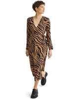 Women Tiger Print Dress