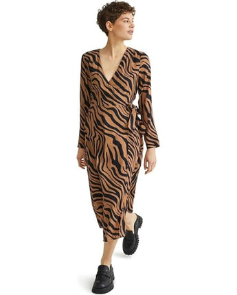 Women Tiger Print Dress