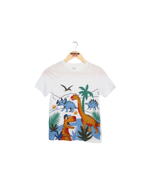 Boys  Dinosaur  Print T-Shirt