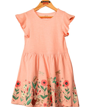 Girl Short Sleeve Dress