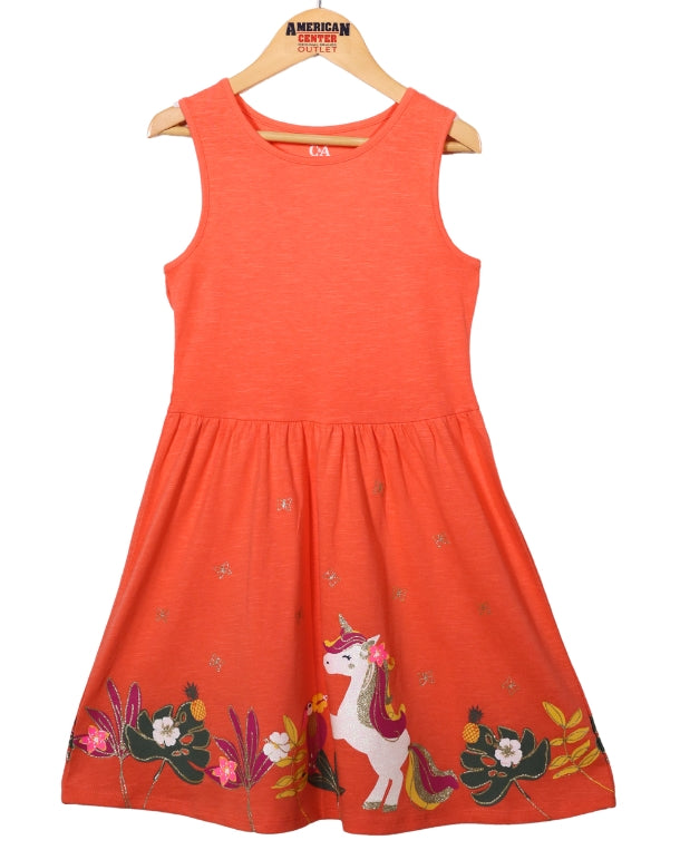 Girl Sleeveless Dress