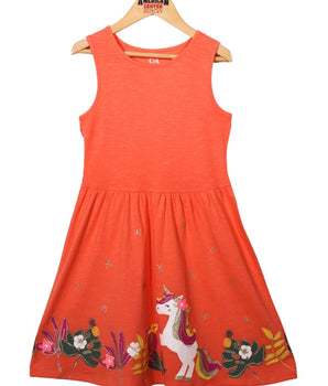 Girl Sleeveless Dress