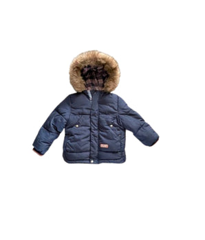 C & A Baby Fur Hooded Jacket