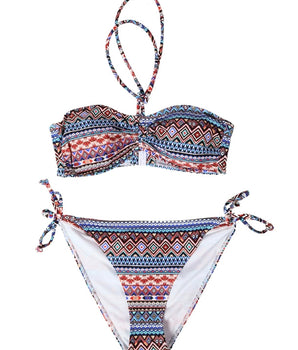 Women Allover Printed Swim Suits