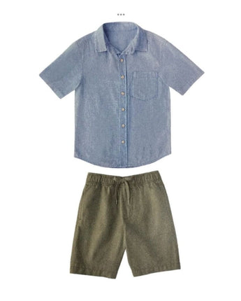 Boys Short Sleeve Set 2 Pcs