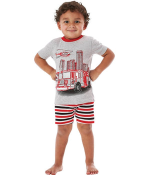 Boys Fire Printed Pyjama