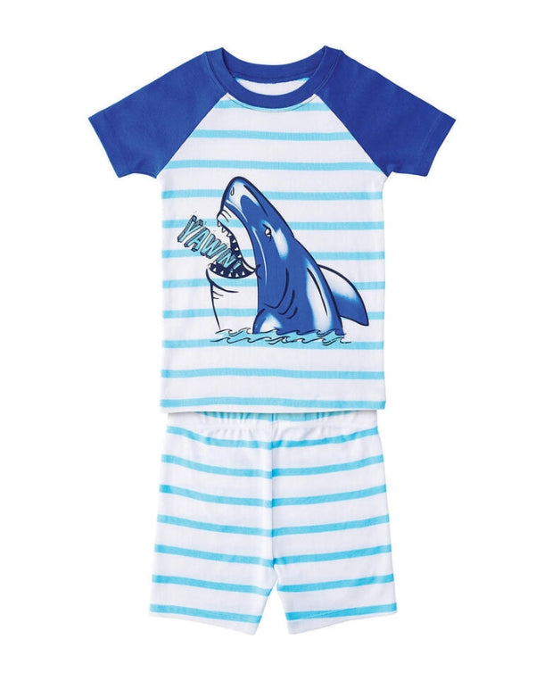 Boys Shark Yawn Pyjama 