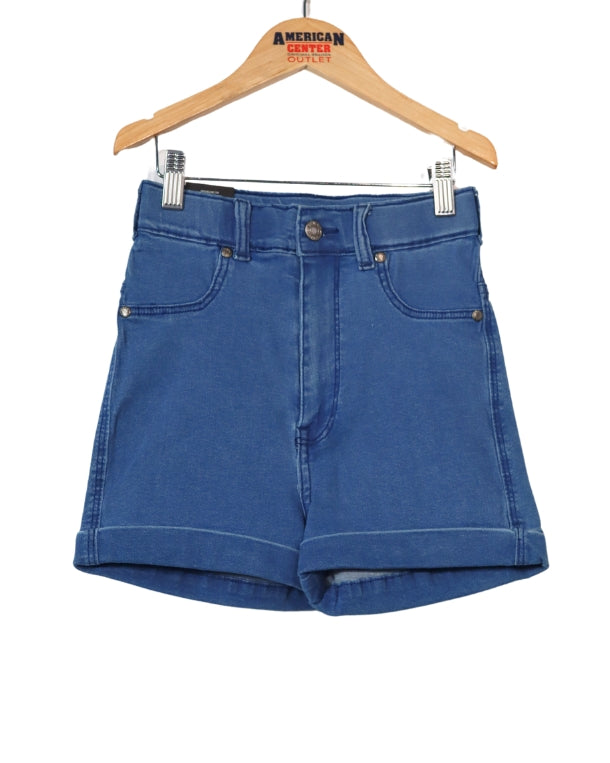 Girls Slim Folded Short