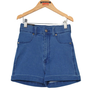 Girls Slim Folded Short