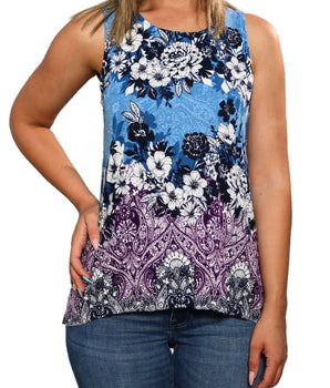 Women Floral Tank Top