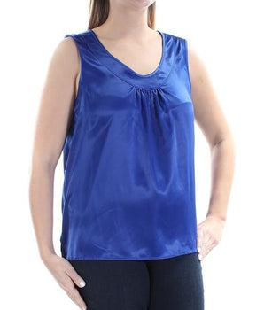 Women Satin Gathered Blouse