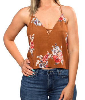 Women Floral Tank Top