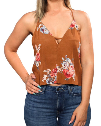 Women Floral Tank Top