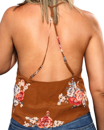 Women Floral Tank Top