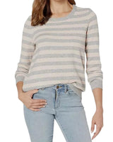 C & C CALIFORNIA Women Stripe Smooth Sweatshirt