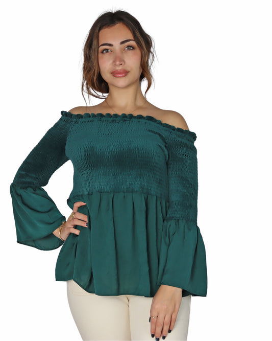 JANE AND DELANCEY Women Off Shoulder Top