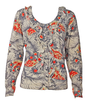 BLUE ILLUSION Women Floral Jacket