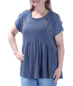 LUCKY BRAND Women Soft Velevt Top