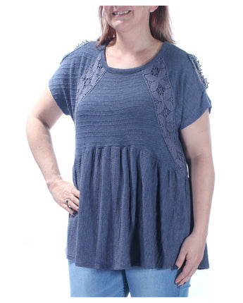 LUCKY BRAND Women Soft Velevt Top