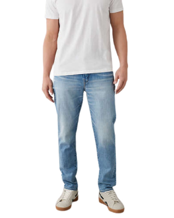 Men Slim Straight Jeans