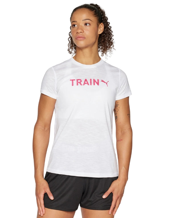 Women Train Print T-Shirt