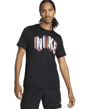 NIKE Men Logo Sign Sport T-Shirt