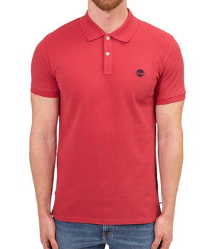 TIMBERLAND Men Button Polo Neck