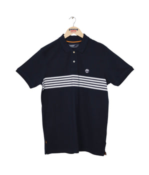 TIMBERLAND Men Stripe Print Polo Shirt