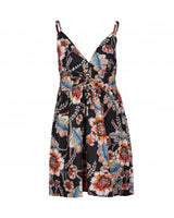 Women Sleeveless Floral Overall