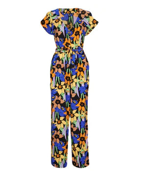 Women Floral Overall