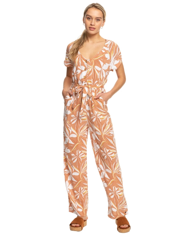 Women Floral Overall