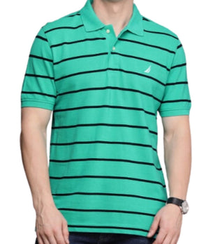 Men Stripe Polo Shirt