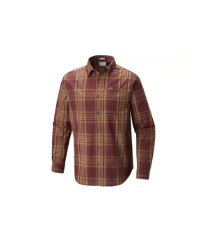 Men Elderberry Plaid Shirt