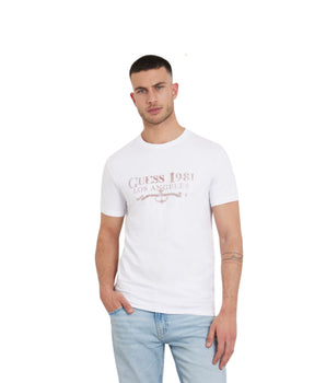 GUESS Men Design T-Shirt