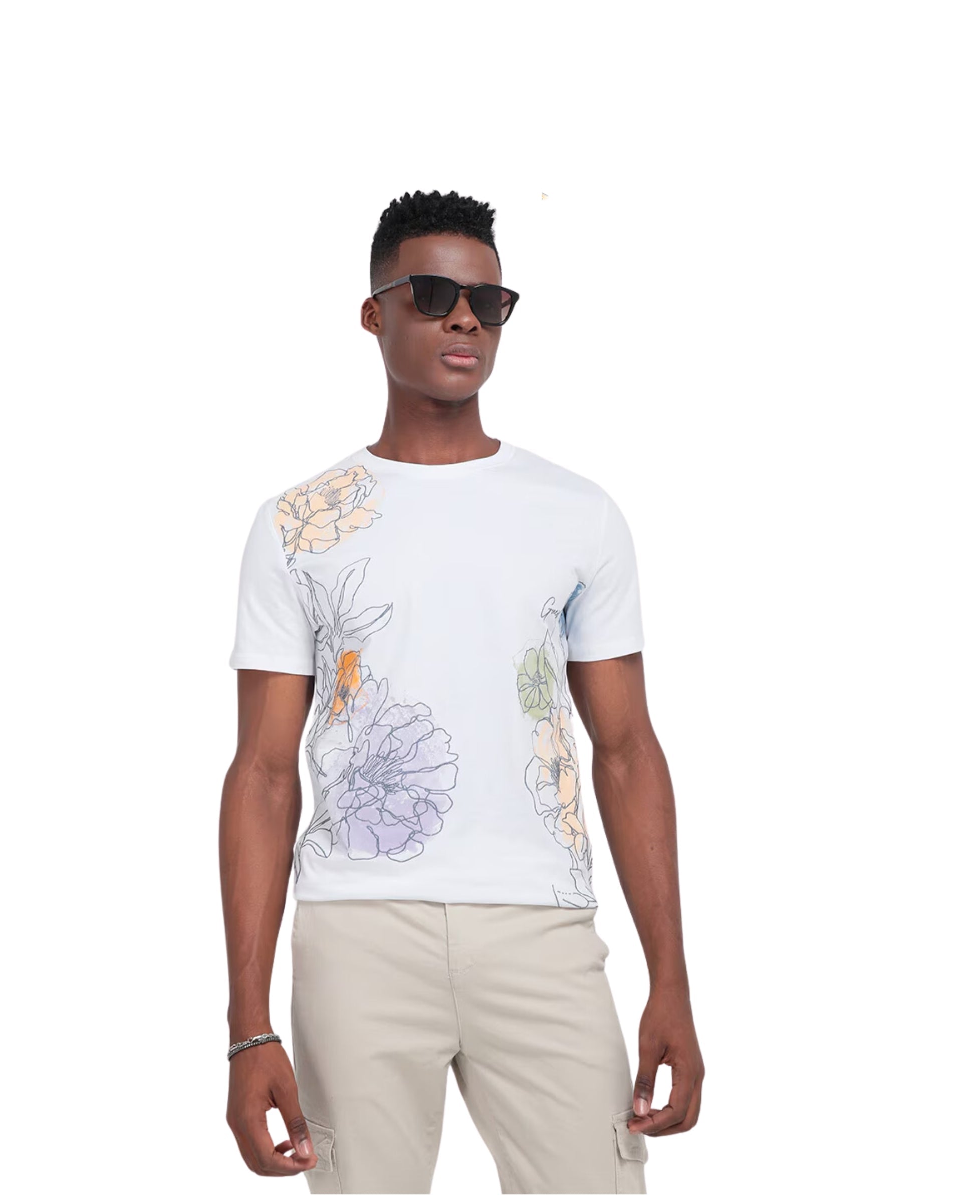 Men Floral T-Shirt