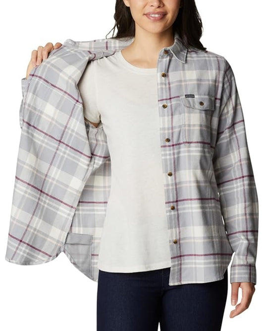 COLUMBIA Women Striped Shirt