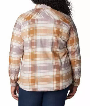 COLUMBIA Women Lined Shirt