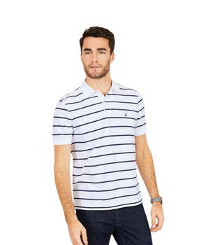 Men Stripe Polo Shirt