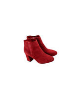 LH LA HALLE Women Chick Wedge Heel Boots