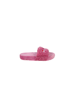 FILA Girls Faux Fur Slipper