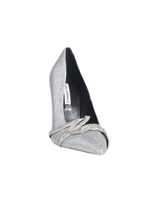 KARL LAGERFELD Women Glitter High Heel