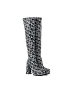 Women Allover Logo Print Boot