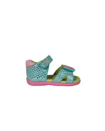 Girls Star Printed Sandals