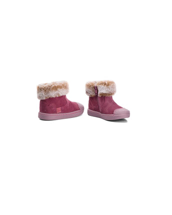 AGATHA RUIZ Baby Girls Faux Fur Boot