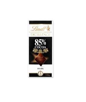 LINDT Cocoa Dark Chocolate Bar 100G