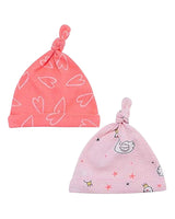 OKIE DOKIE Baby Graphics Hats 2Pcs