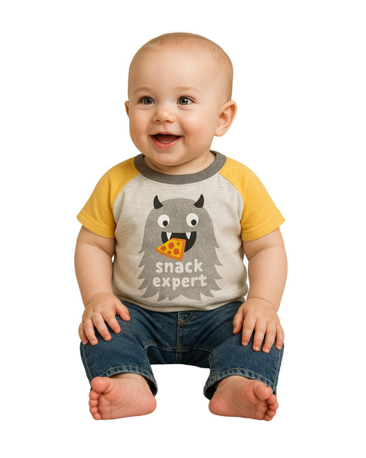 FIRST IMPRESSIONS Baby Colorblocked Raglan T-Shirt/unclear pic