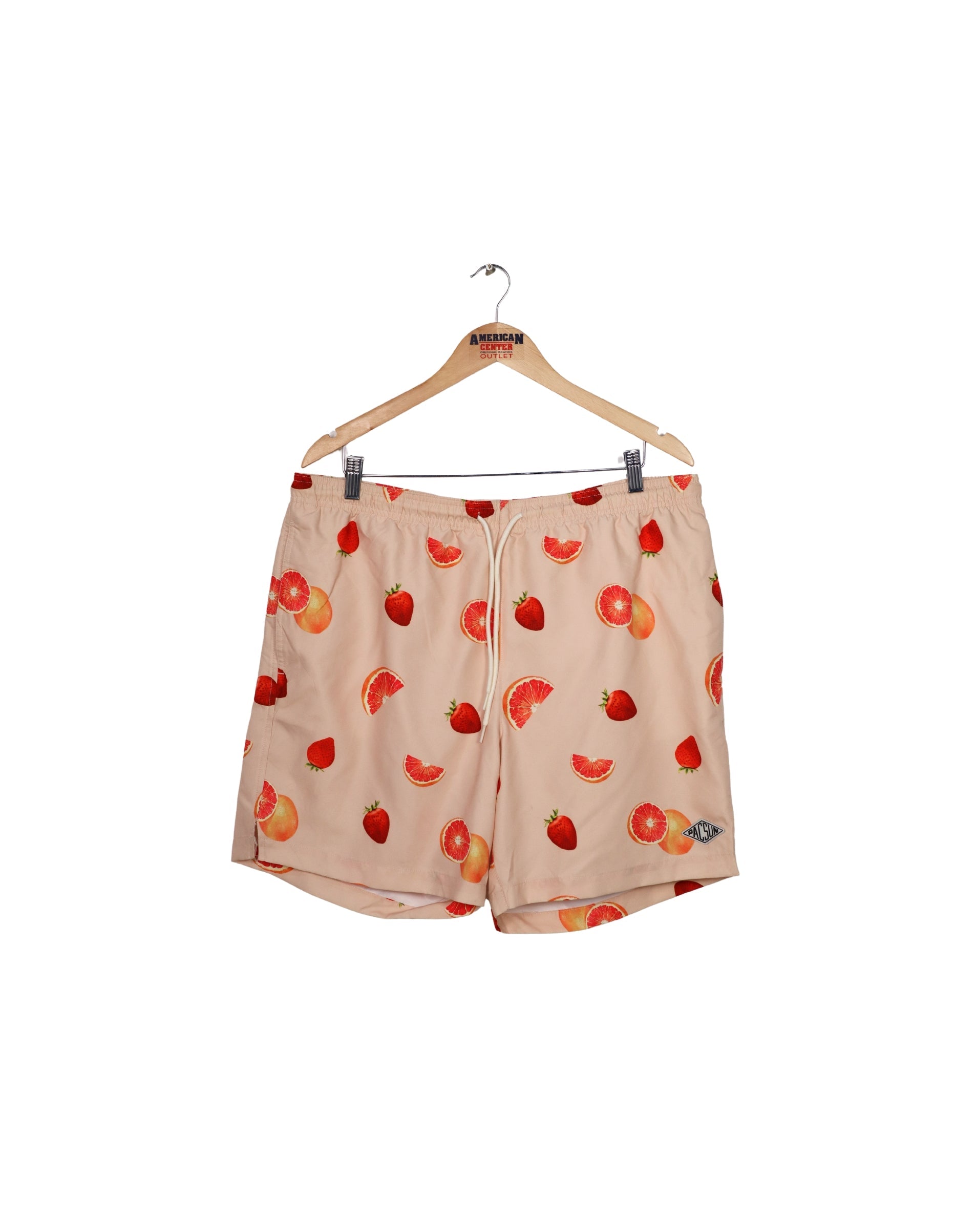 Men Fruits Printed Swim Short