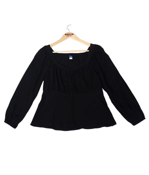 Women Split Neck Blouse