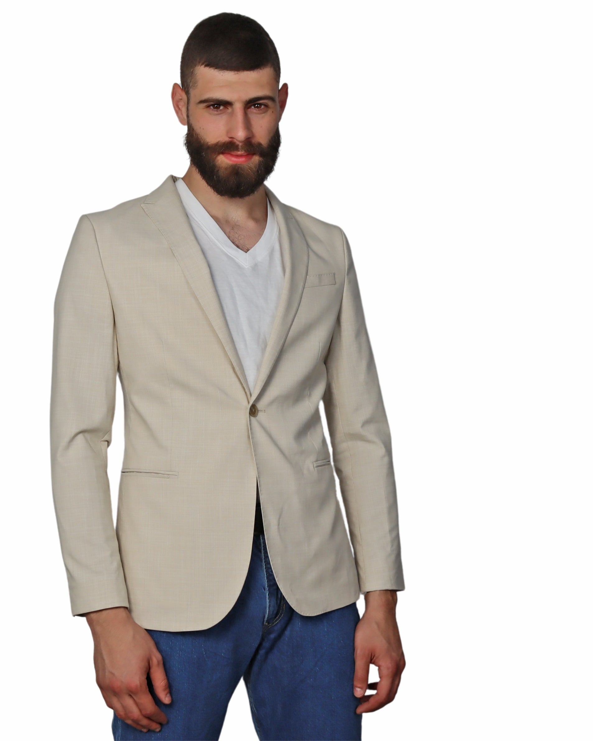 J.FERRAR Men Soft Blazer